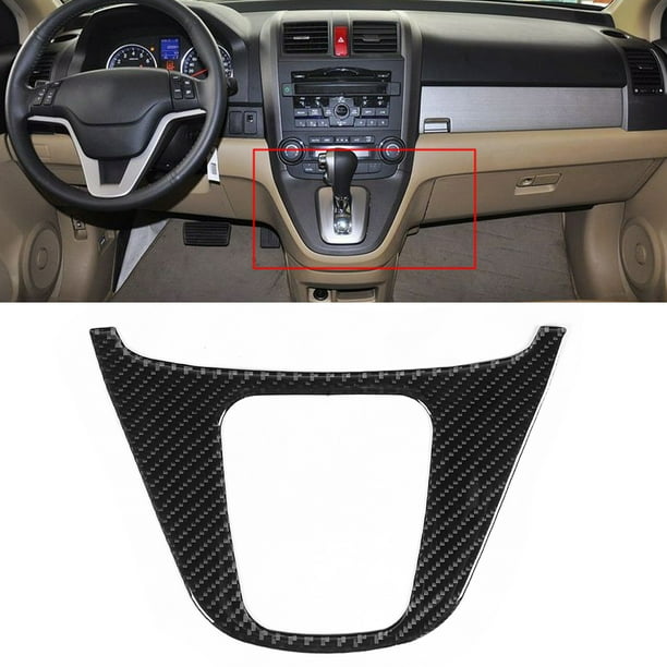 Carbon Fiber Color Dashboard Panel Frame Cover Trim For Honda CRV 2007-2011 
